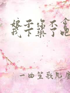 娘子你不会真给我下药了吧笔趣阁的小说