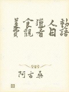 美食猎人动漫免费观看日语版