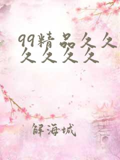 99精品久久久久久久久