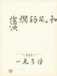 灿烂的风和海主演