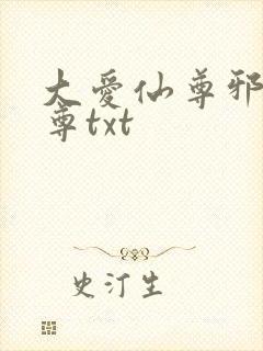 大爱仙尊邪银魔尊txt