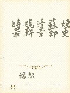 时砚清苏娆小说最新章节更新时间表