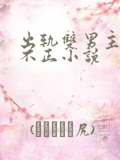 出轨双男主三观不正小说