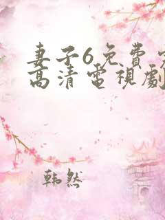 妻子6免费完整高清电视剧