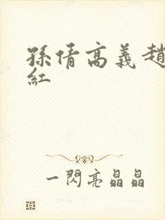 孙倩高义赵振美红