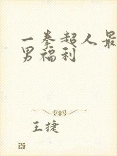 一拳超人最强之男福利