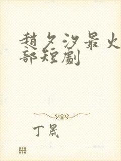 赵夕汐最火的三部短剧