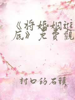 《将婚姻进行到底》免费观看