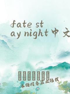 fate stay night中文版下载