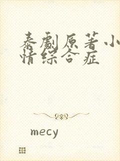 泰剧原著小说爱情综合症