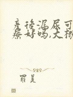 产后漏尿可以治疗好吗,大概多少钱?