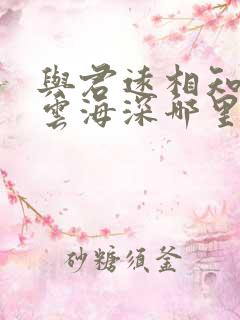 与君远相知不道云海深哪里看