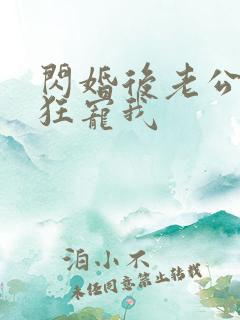 闪婚后老公每天狂宠我