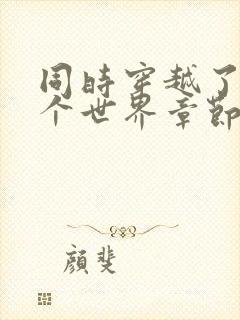 同时穿越了99个世界章节