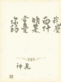 你会明白我给你的爱是什么歌