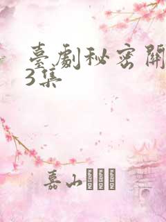 台剧秘密关系第3集