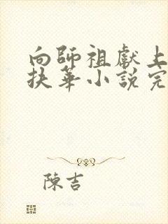 向师祖献上咸鱼扶华小说完本