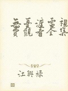 无忧渡电视剧免费观看全集