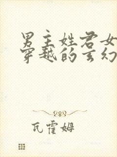 男主姓君女主是穿越的玄幻小说