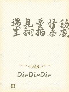 遇见爱情的利先生翻拍泰剧