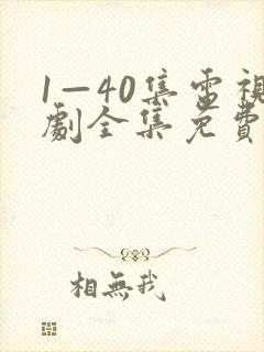 1—40集电视剧全集免费观看