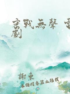 密战无声 电视剧