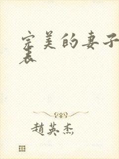 完美的妻子演员表