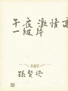 午夜 激情高潮一级片