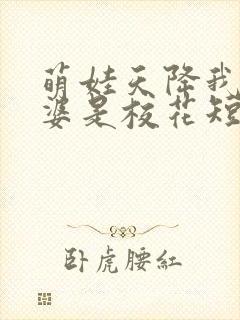 萌娃天降我的老婆是校花短剧