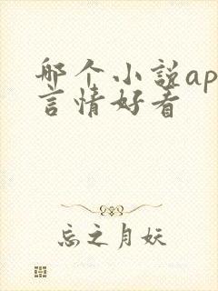 哪个小说app言情好看