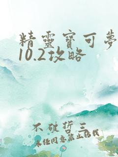 精灵宝可梦剑盾10.2攻略