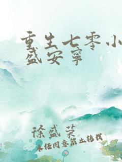 重生七零小辣媳 盛安宁