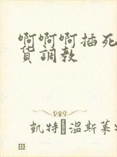 啊啊啊插死小骚货调教