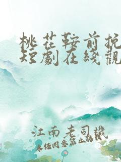 桃花鞍前挽离情短剧在线观看