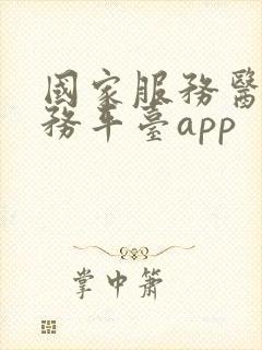 国家服务医保服务平台app