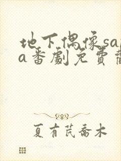 地下偶像sana番剧免费观看