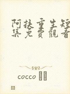 阿扶重生短剧全集免费观看