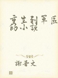 重生到军区大院的小说