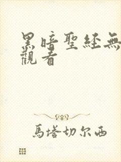 黑暗圣经无删减观看