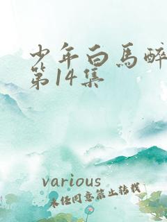 少年白马醉春风第14集