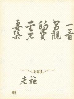 妻子的另一面全集免费观看动漫