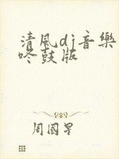 清风dj音乐网咚鼓版