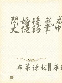 闪婚后 我成了大佬的掌中之物