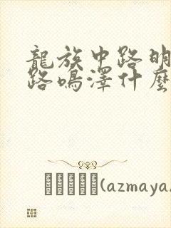 龙族中路明非和路鸣泽什么关系