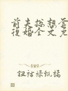 前夫总想套路我复婚全文免费阅读