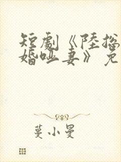 短剧《陆总的新婚哑妻》免费观看