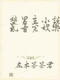 双男主小说一口气看完娱乐圈