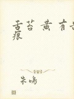 舌苔 黄 有齿痕