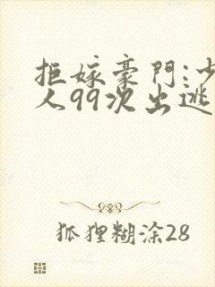 拒嫁豪门:少夫人99次出逃》