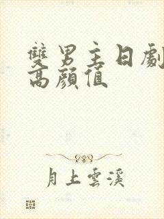 双男主日剧推荐高颜值